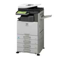 夏普(Sharp)MX-M4128NC A3彩色数码复印机 双面套 双纸盒 (复印/网打/彩扫）